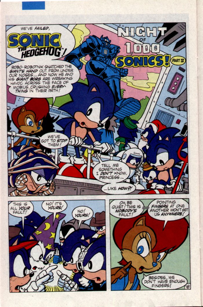 Sonic - Archie Adventure Series February 1995 Page 18